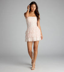 Sweet Like That Floral Lace Mini Dress